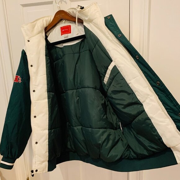 Vintage New York Jets Logo Athletic Reebok Hooded Jacket Size XL - Picture 7 of 11